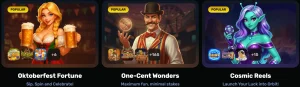 wino casino collections